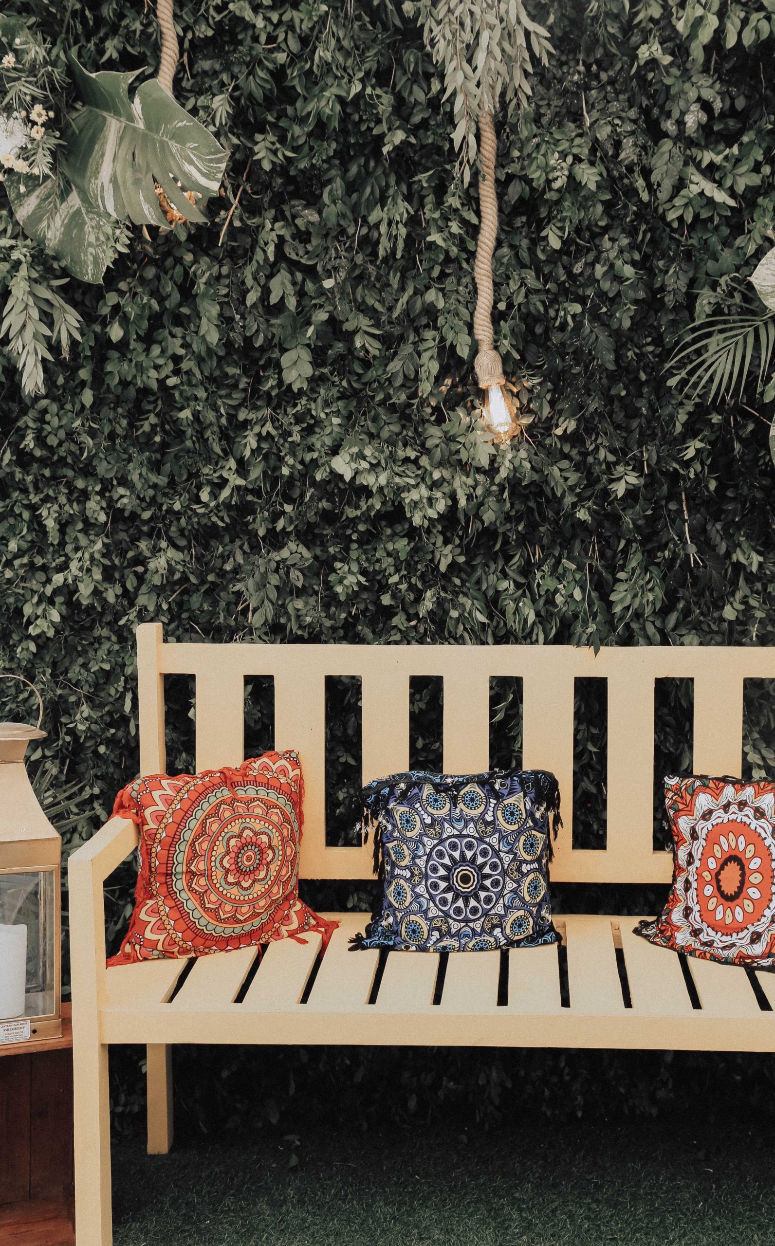 LoungeBank für den Balkon DIY Bank aus Gartentisch Krinklopen